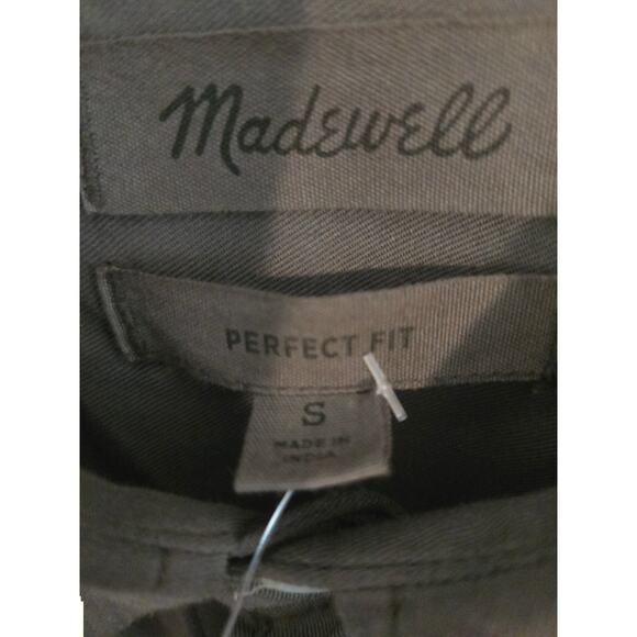 NWT Madewell The Perfect Shirt in Softdrape Twill size S. - Picture 4 of 4